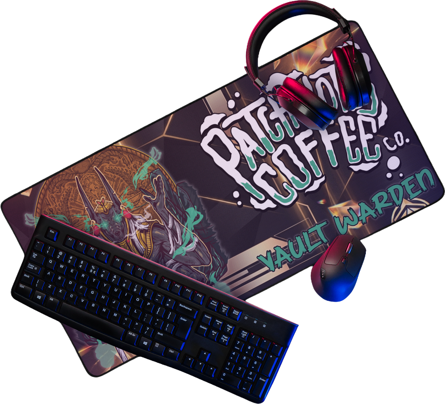 VAULT WARDEN // DESK MAT
